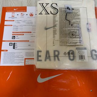 フィアオブゴッド(FEAR OF GOD)のNIKE FEAR OF GOD ウォームアップ T ペールアイボリー XS(Tシャツ/カットソー(半袖/袖なし))