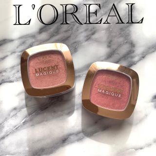 ロレアルパリ(L'Oreal Paris)のルーセントマジック　パウダーブラッシュ　B1 P8(チーク)