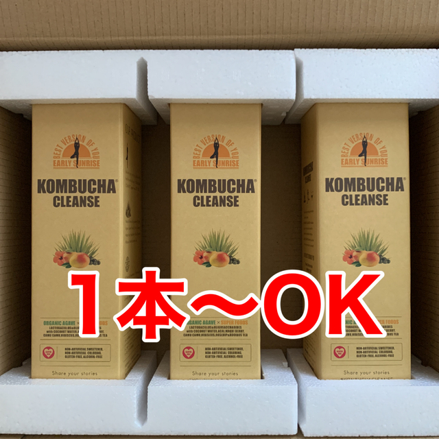 1本〜OK！コンブチャクレンズ 720ml - ダイエット食品