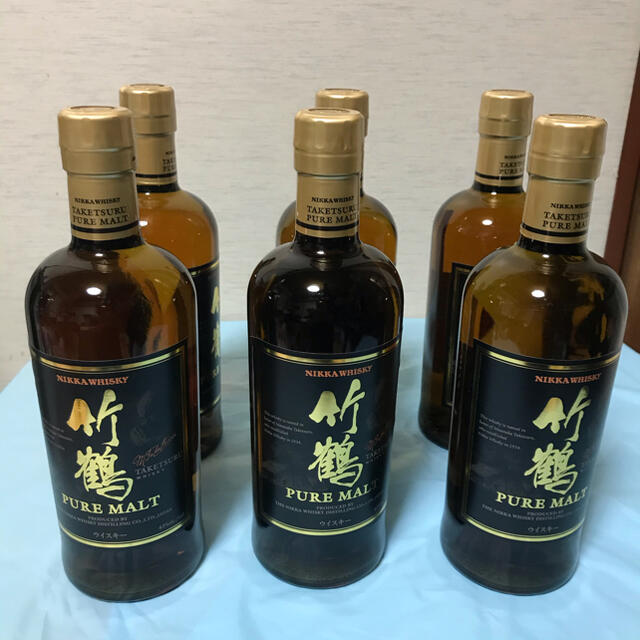 竹鶴　ＮＡ箱なし700ｍｌ  ピュアモルト  PURE MALT    6本