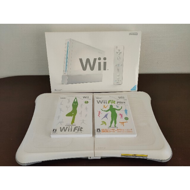 Nintendo Wii 本体バランスボードWiiFitセット