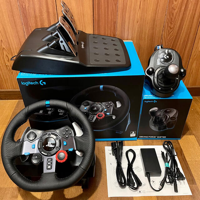 Logitech G29 Driving Force  シフター、ソフト付き