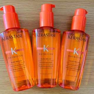 ケラスターゼ(KERASTASE)のケラスターゼ NU ソワン オレオ リラックス  125mL 3本セット(オイル/美容液)