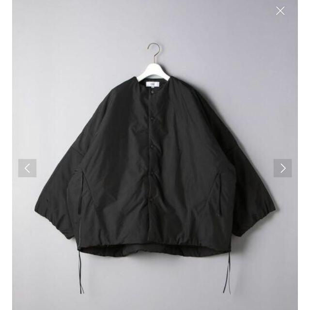 HYKE(ハイク)のHYKE NYLON OXFORD COLLARLESS BIG JACKET  レディースのジャケット/アウター(その他)の商品写真