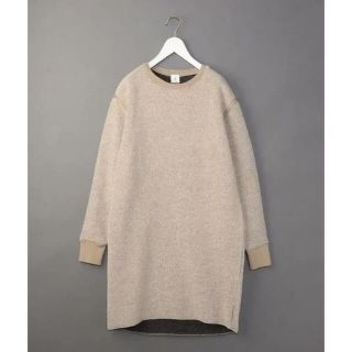 ビューティアンドユースユナイテッドアローズ(BEAUTY&YOUTH UNITED ARROWS)の6(ROKU) PILE TAPE ONEPIECE ROKU ロク(トレーナー/スウェット)