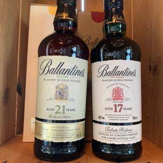 ▼２本セット▼バランタイン17年 トリビュートリリース&21年 (ウイスキー)