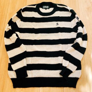 schott - schott ボーダーニットの通販 by ヒコさん's shop|ショット