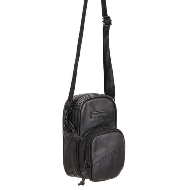 supreme Patch Leather Small Shoulder Bag