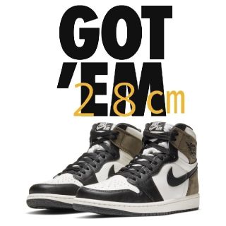 ナイキ(NIKE)のエアジョーダン1 AIR JORDAN 1 HIGH OG DARKMOCHA(スニーカー)