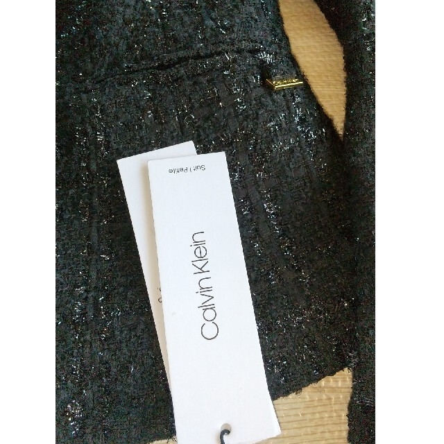 Calvin Klein(カルバンクライン)のカルバンクライン　Calvin Klein　ジャケット　新品タグ付き レディースのジャケット/アウター(ノーカラージャケット)の商品写真
