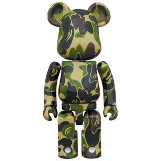 アベイシングエイプ(A BATHING APE)の超合金 BE@RBRICK ABC CAMO green(キャラクターグッズ)