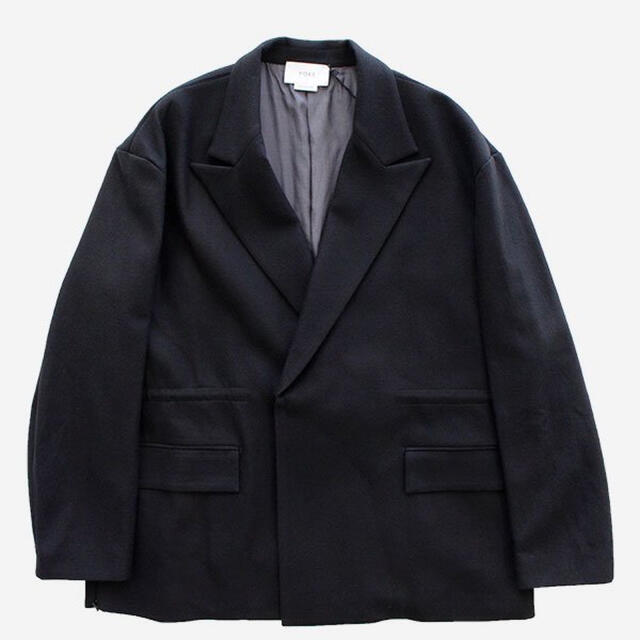 yoke loose double-breasted jacket 19Aw