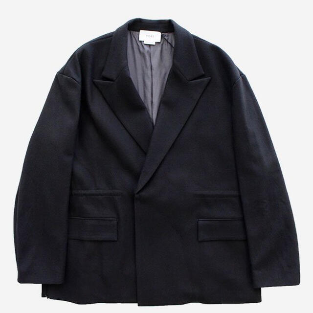 COMOLI(コモリ)のyoke loose double-breasted jacket 19Aw メンズのジャケット/アウター(テーラードジャケット)の商品写真