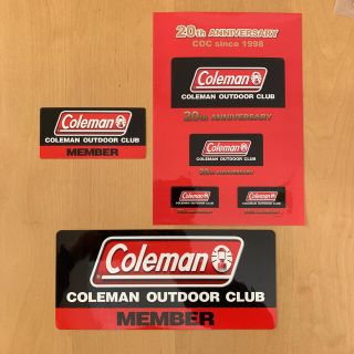 コールマン(Coleman)のコールマン　会員用シールセット(その他)