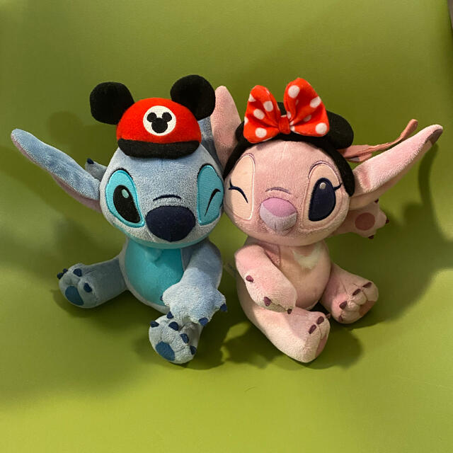 STITCH(スティッチ)のスティッチ　ぬいぐるみ　東京ディズニーリゾート　手繋ぎ　顔ピッタリ　磁石くっつく エンタメ/ホビーのおもちゃ/ぬいぐるみ(ぬいぐるみ)の商品写真