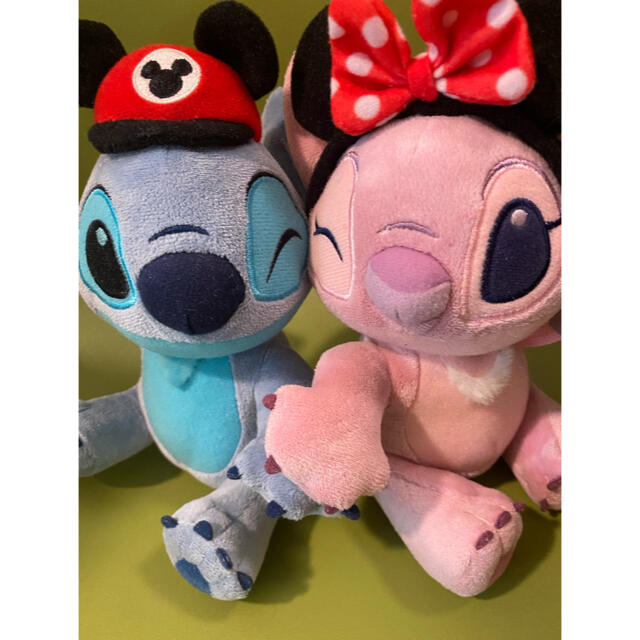 STITCH(スティッチ)のスティッチ　ぬいぐるみ　東京ディズニーリゾート　手繋ぎ　顔ピッタリ　磁石くっつく エンタメ/ホビーのおもちゃ/ぬいぐるみ(ぬいぐるみ)の商品写真