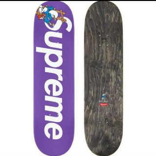 シュプリーム(Supreme)のSupreme Smurfs Skateboard Purple(スケートボード)