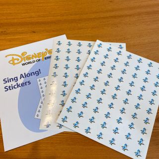 ディズニー(Disney)の最終値下げ‼️DWE sing along !ステッカー(知育玩具)