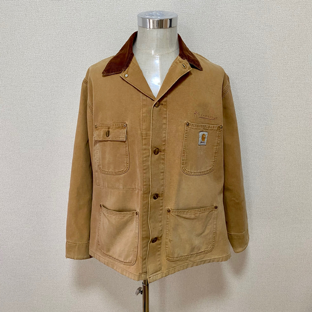 carhartt(カーハート)のcarhartt カバーオール　古着　ヴィンテージ　90s ワークジャケット メンズのジャケット/アウター(カバーオール)の商品写真