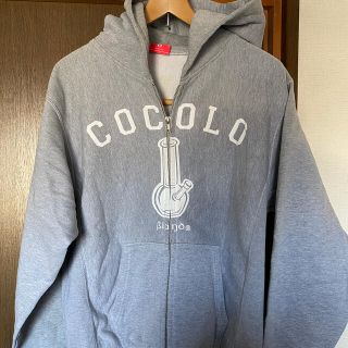 ココロブランド(COCOLOBLAND)のCOCOLO BRAND パーカー サイズM グレー レア(パーカー)