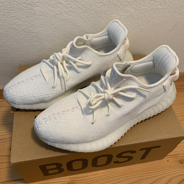 28.0 adidas YEEZY BOOST 350 V2 トリプルホワイト