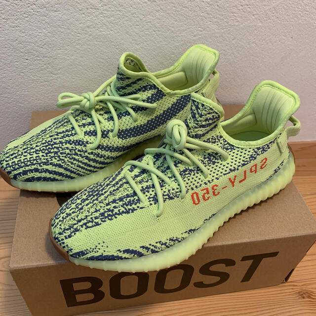 28.0 adidas YEEZY BOOST 350 V2 イエロー靴/シューズ