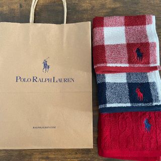 ポロラルフローレン(POLO RALPH LAUREN)のラルフローレン　ミニタオル　新品未使用　まとめ売り(ハンカチ/ポケットチーフ)