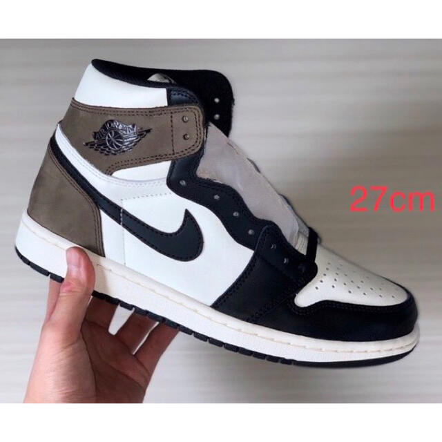 ナイキナイキエアジョーダンNIKE AIR JORDAN 1  DARK MOCHA