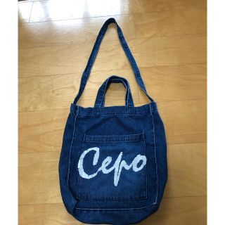 セポ(CEPO)のcepo デニムバッグ　(ショルダーバッグ)