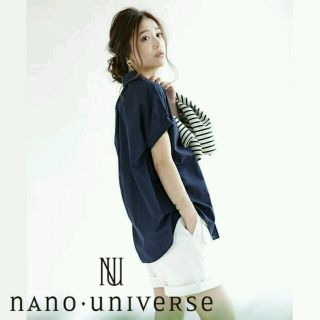 ナノユニバース(nano・universe)の2016春夏♡新作ナノユニバース シャツ(シャツ/ブラウス(半袖/袖なし))