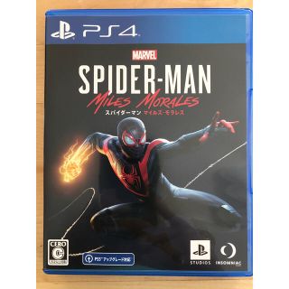 プレイステーション4(PlayStation4)の【即発送】スパイダーマン：マイルズ・モラレス【特典未使用】(家庭用ゲームソフト)