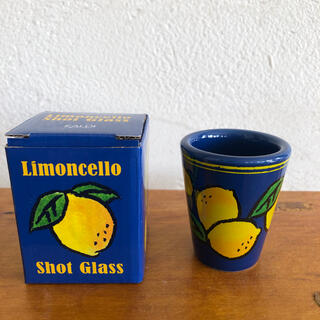 カルディ(KALDI)の未使用 Limoncello レモンチェロ ショットグラス(グラス/カップ)