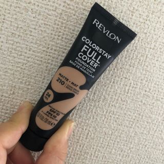 レブロン(REVLON)の最終値下げレブロン　カラーステイ　フルカバー　ファンデ　210 サウンドベージュ(ファンデーション)