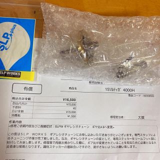 15 ソルティガ4000H SLP worksノーマルギア比に変更