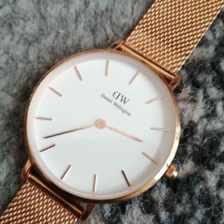 ダニエルウェリントン(Daniel Wellington)の美品　ダニエルウェリントン　腕時計(腕時計)