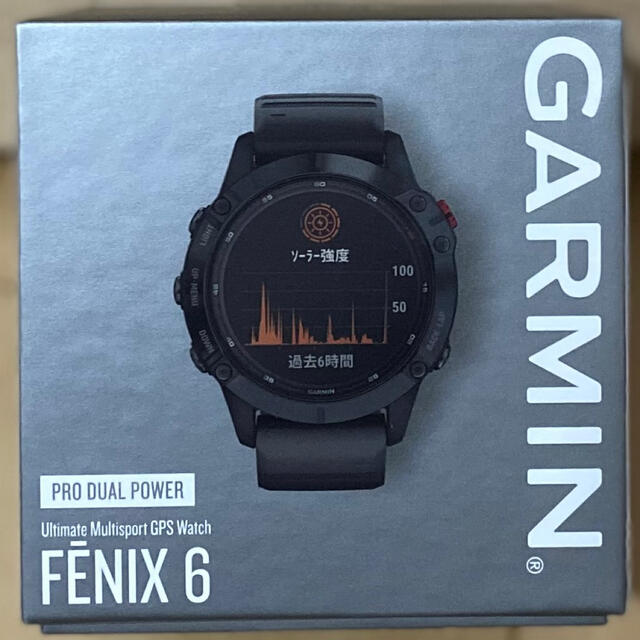 ☆値下げ【新品】GARMIN Phoenix 6 Pro Dual Power - 腕時計(デジタル)