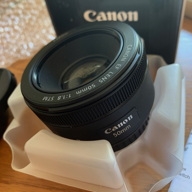 く日はお得♪ - Canon Canon STM f1.8 単焦点レンズ　EF50mm レンズ(単焦点)