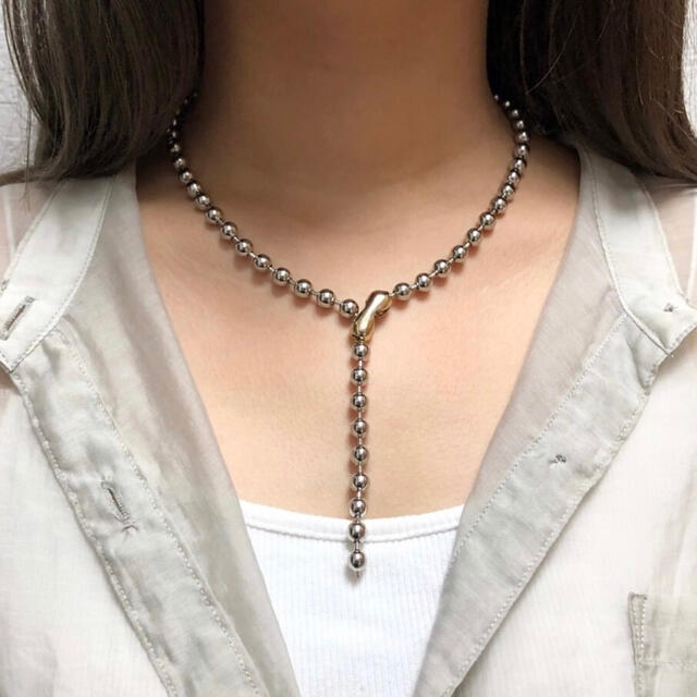 mystic(ミスティック)のball necklace レディースのアクセサリー(ネックレス)の商品写真