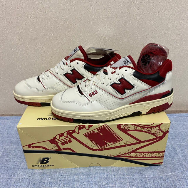 靴/シューズNew Balance 550 Basketball Oxfords 27cm