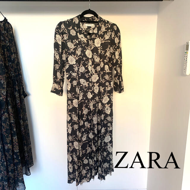 ZARA 新品 ワンピース 花柄