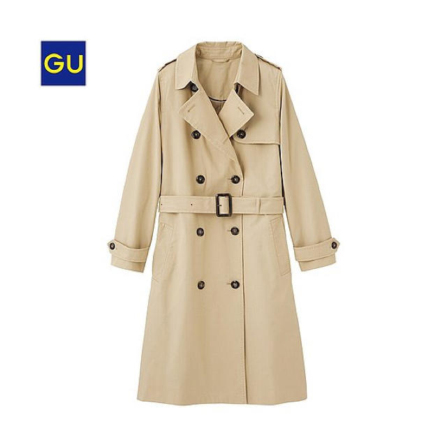 GU(ジーユー)のGU*トレンチコート レディースのジャケット/アウター(トレンチコート)の商品写真