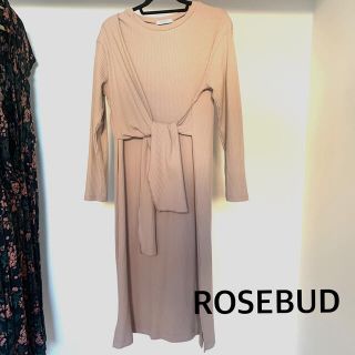 ローズバッド(ROSE BUD)のROSEBUDワンピース※ 着用画像有！月末処分セール✌️(ロングワンピース/マキシワンピース)