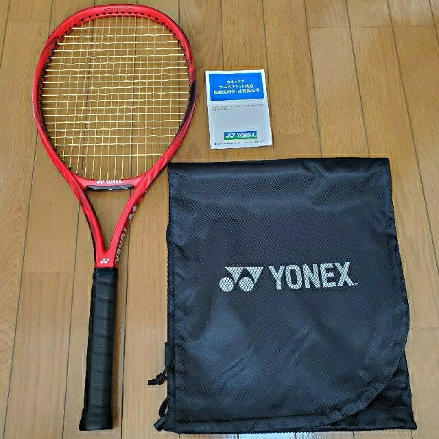 YONEX - VCORE 100 (G2) 国内正規品 ラケットケース付の通販 by okari's shop｜ヨネックスならラクマ