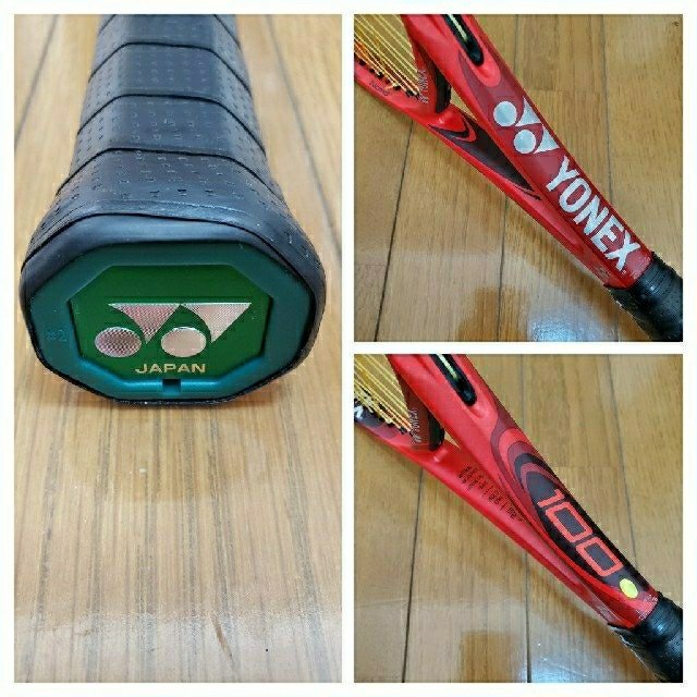 YONEX(ヨネックス)のVCORE 100 (G2) 国内正規品 ラケットケース付 スポーツ/アウトドアのテニス(ラケット)の商品写真