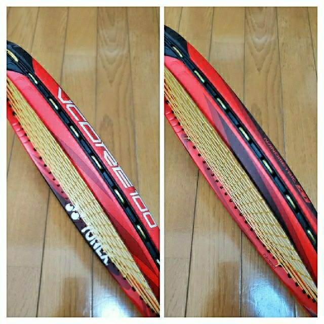 YONEX(ヨネックス)のVCORE 100 (G2) 国内正規品 ラケットケース付 スポーツ/アウトドアのテニス(ラケット)の商品写真