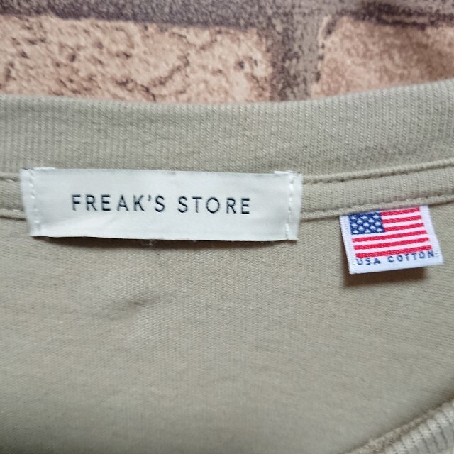 FREAK'S STORE(フリークスストア)のFREAK'S STORE フリークスストア 長袖Tシャツ USA COTTON メンズのトップス(Tシャツ/カットソー(七分/長袖))の商品写真