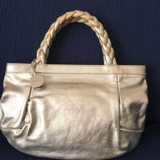 フルラ(Furla)のセール！フルラハンドバック　シルバー(ハンドバッグ)