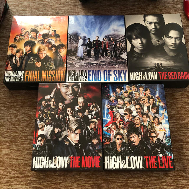 EXILE TRIBE(エグザイル トライブ)のHiGH &LOW LIVE MOVE DVDセット エンタメ/ホビーのDVD/ブルーレイ(ミュージック)の商品写真