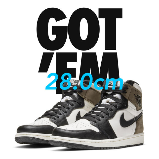 スニーカーAir Jordan 1 Retro High OG Dark Mocha