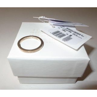 マルタンマルジェラ(Maison Martin Margiela)のマルジェラ slim ring 指輪 ロゴ スリム リング sizeS (リング(指輪))